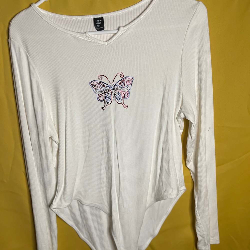 SHEIN Butterfly Bodysuit